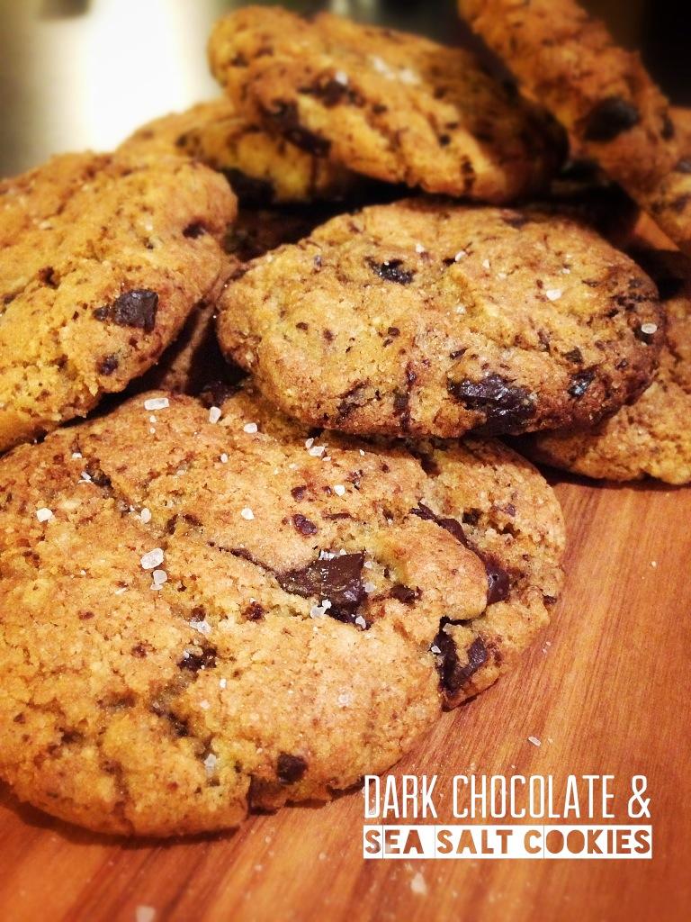 Sea salt and Chocolate chunk cookies - dairy free